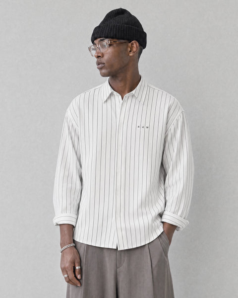 Striped Broken White