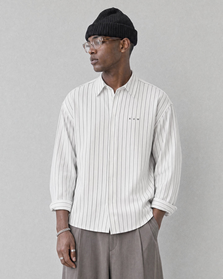 Striped Broken White